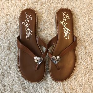 Brighton Brown Leather Sandals